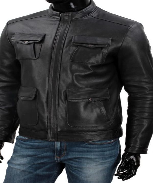 Mens Biker Jacket